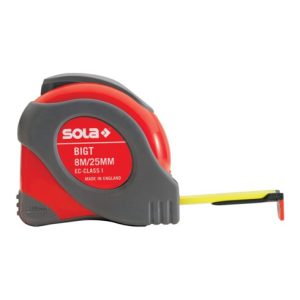 Sola Taschenrollbandmaß BigT L.5m B.19mm gelb Sola Taschenrollbandmaß BigT L.5m B.19mm gelb