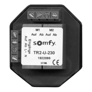 Somfy Trennrelais Up f. zwei Antriebe TR2-U-230 Somfy Trennrelais Up f. zwei Antriebe TR2-U-230