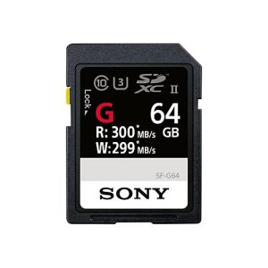 Sony SF-G Series SF-G64 – Flash-Speicherkarte – 64 GB – UHS-II U3 / Class10 – SDXC UHS-II Sony SF-G Series SF-G64 – Flash-Speicherkarte – 64 GB – UHS-II U3 / Class10 – SDXC UHS-II