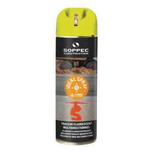 Soppec Markierungsspray Ideal 500 ml für alle Untergründe leuchgelb Soppec Markierungsspray Ideal 500 ml für alle Untergründe leuchgelb