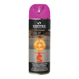 Soppec Markierungsspray Ideal 500 ml für alle Untergründe leuchtpink Soppec Markierungsspray Ideal 500 ml für alle Untergründe leuchtpink
