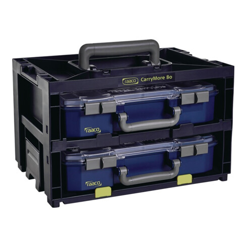 Sortimentskastentresor CarryLite 80 B386xT278xH241mm 9 je Koffer