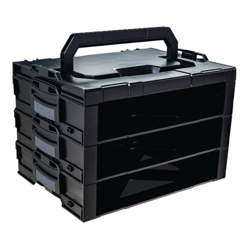 Sortimentskastentresor i-BOXX® Rack 3er Block B442xT304xH342mm ABS BS SYSTEMS
