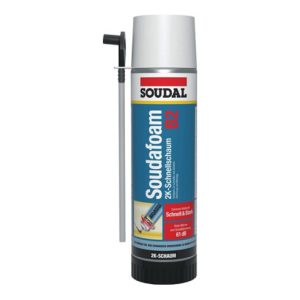 Soudal 2K Montageschaum Soudafoam B2 Adapterschaum grün 400 ml Soudal 2K Montageschaum Soudafoam B2 Adapterschaum grün 400 ml