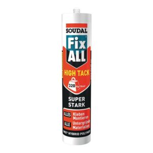Soudal Montagekleber Fix ALL® High Tack weiss 420 g/290 ml Soudal Montagekleber Fix ALL® High Tack weiss 420 g/290 ml