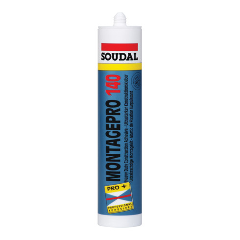 Soudal Montagekleber Pro 140 weiss 400 g/310 ml