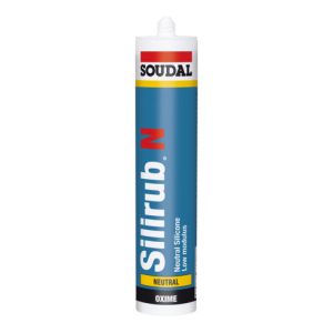 Soudal Neutralsilikon Silirub N transparent 300 ml Soudal Neutralsilikon Silirub N transparent 300 ml