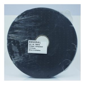 Soudal Vorlegeband schwarz 4 x 9 mm