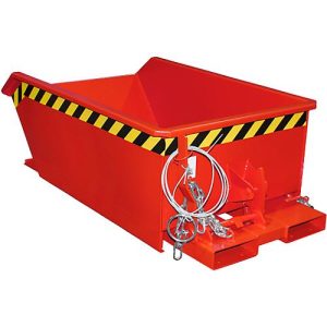 Späne-Behälter Bauer SMGU 270, öl- & wasserdicht verschweißt, 270l, rot Späne-Behälter Bauer SMGU 270, öl- & wasserdicht verschweißt, 270l, rot