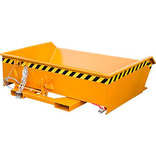 Späne-Behälter Bauer SMGU 610, öl- & wasserdicht verschweißt, 610 l, orange