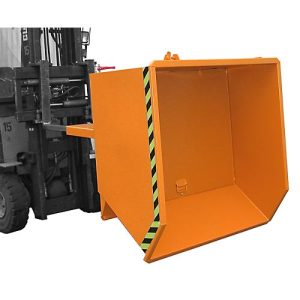 Spänebehälter SGU 75, orange (RAL 2000) Spänebehälter SGU 75, orange (RAL 2000)
