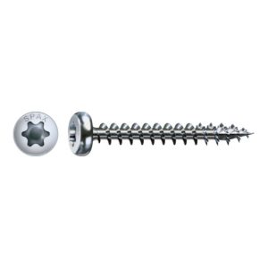 Spax Universalschraube 4,5 x 15 mm Halbrundkopf T-STAR plus Vollgewinde 4CUT WIROX A3J Spax Universalschraube 4,5 x 15 mm Halbrundkopf T-STAR plus Vollgewinde 4CUT WIROX A3J