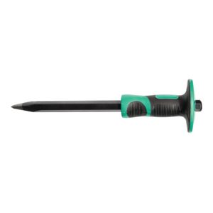 Spitzmeißel L.300mm Stahlstärke 18mm m.Handschutz Spitzmeißel L.300mm Stahlstärke 18mm m.Handschutz