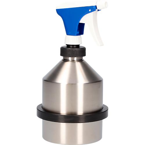 Sprühkanne, Edelstahl 1.4404, 1 l, Ø 165 x H 300 mm, Pumpaufsatz mit verstellbarer Düse