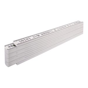 STABILA Kunststoff-Gliedermaßstab Type 1107 2 m weiß, metrische Skala STABILA Kunststoff-Gliedermaßstab Type 1107 2 m weiß, metrische Skala