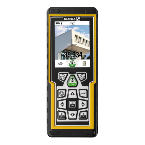 STABILA Laser-Entfernungsmesser LD 520 0,05-200 m mit Bluetooth mit Batterien