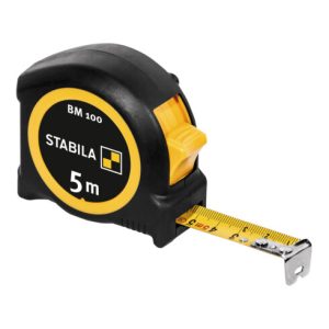 STABILA Taschenbandmaß BM 100, metrische Skala STABILA Taschenbandmaß BM 100, metrische Skala