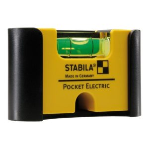 Stabila Mini-Wasserwaage + SB Karte Pocket Electric+Clip Stabila Mini-Wasserwaage + SB Karte Pocket Electric+Clip