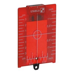 STABILA Zielplatte ZP rot STABILA Zielplatte ZP rot