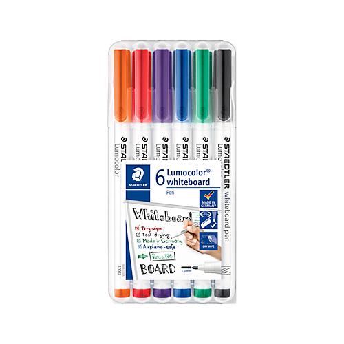 STAEDTLER Whiteboardmarker Lumocolor®, 1 mm, 6er Set