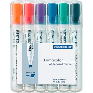 STAEDTLER Whiteboardmarker Lumocolor®, 2-5 mm, 6er Set STAEDTLER Whiteboardmarker Lumocolor®, 2-5 mm, 6er Set