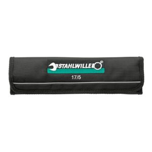 Stahlwille 17/5 Ratschen-Ringmaulschlüssel Set 5-tlg. in robuster Rolltasche Stahlwille 17/5 Ratschen-Ringmaulschlüssel Set 5-tlg. in robuster Rolltasche