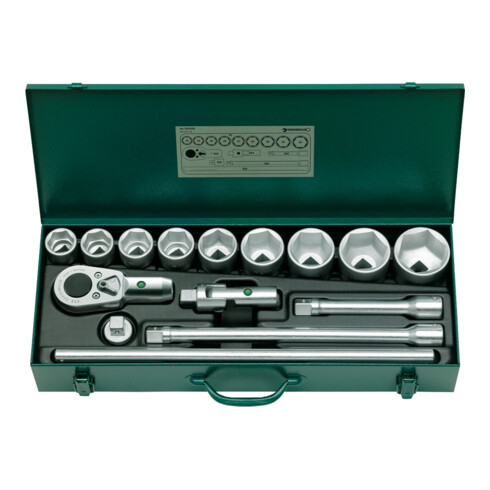 Stahlwille 3/4" (20mm) Steckschlüsselsatz Nr.55/9/6 N 15tlg.