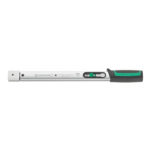 Stahlwille Drehmomentschlüssel MANOSKOP® Nr.730/12 QUICK 25-130 N·m Wkz.Aufn.14x18mm