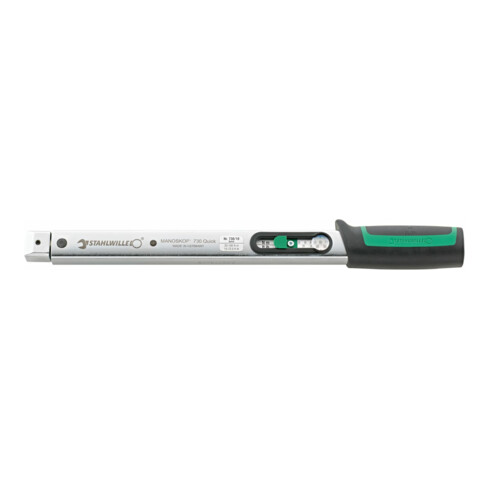 Stahlwille Drehmomentschlüssel MANOSKOP® Nr.730A/10 QUICK 20-100 N·m Wkz.Aufn.9x12mm