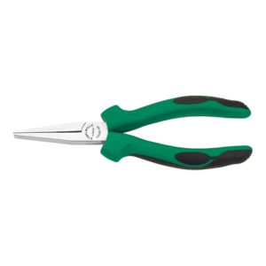 Stahlwille Flachzange kurz L.160mm Kopf verchromt 2K-Griffe W 15 mm