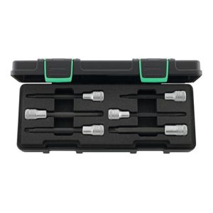 Stahlwille Satz Schraubendreher-Einsätze, für Torx, 1/2 Zoll Antriebsvierkant, lang, 6-teilig Stahlwille Satz Schraubendreher-Einsätze, für Torx, 1/2 Zoll Antriebsvierkant, lang, 6-teilig
