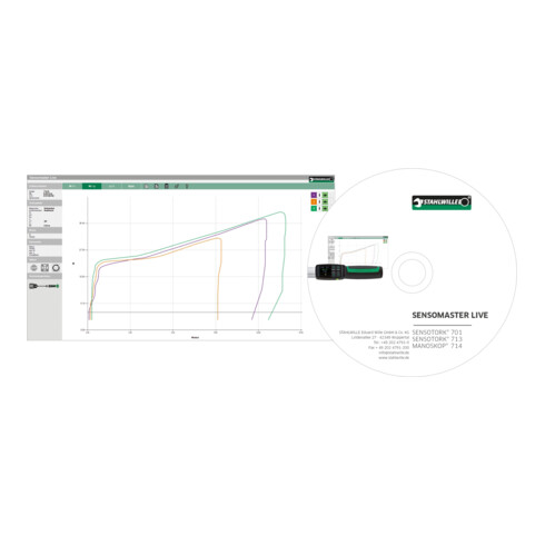 Stahlwille Software SENSOMASTER Live