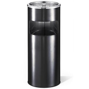 Standascher mit Sieb, schwarz Standascher mit Sieb, schwarz