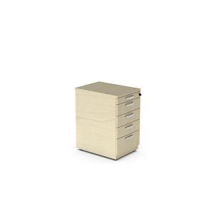 Standcontainer NEVADA, B 430 x T 600 x H 740 mm, Ahorn-Dekor Standcontainer NEVADA, B 430 x T 600 x H 740 mm, Ahorn-Dekor