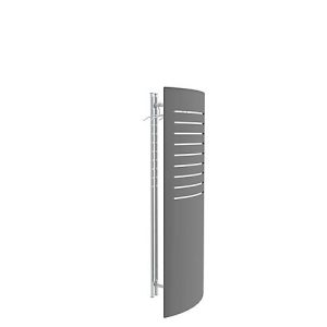 Standgarderobe tec-art, anthrazit/ chrom Standgarderobe tec-art, anthrazit/ chrom