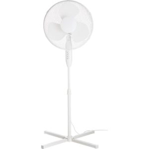 Standventilator, 3 Stufen, B 680 x T 680 x H 1090–1250 mm, weiß Standventilator, 3 Stufen, B 680 x T 680 x H 1090–1250 mm, weiß