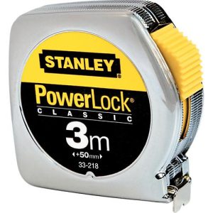 STANLEY Bandmaß PowerLock®, Metallgehäuse, 3m STANLEY Bandmaß PowerLock®, Metallgehäuse, 3m