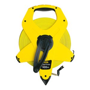Stanley Bandmaß PowerWinder Fiberglas 100m Stanley Bandmaß PowerWinder Fiberglas 100m
