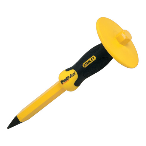 Stanley Maurerspitzmeissel FatMax mit Handschutz