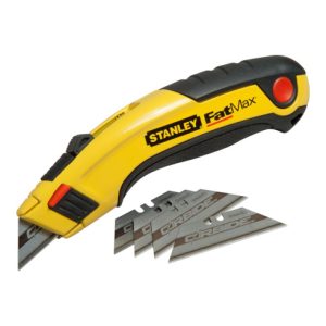 Stanley Messer Fatmax mit 5 Carbide Klingen Stanley Messer Fatmax mit 5 Carbide Klingen