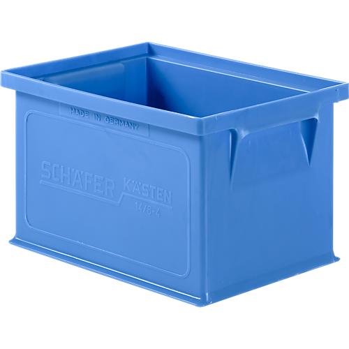 Stapelkasten 14/6-4, 40 Stück, Kunststoff, 2,5 l, blau