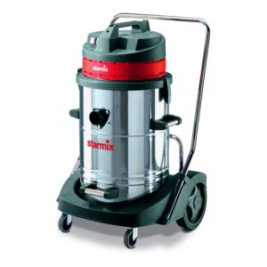 Starmix Spezial-Reinigungs-Sauger (Nass/Trocken) mit 78l Stahl-Behälter und 2 Motoren Starmix Spezial-Reinigungs-Sauger (Nass/Trocken) mit 78l Stahl-Behälter und 2 Motoren
