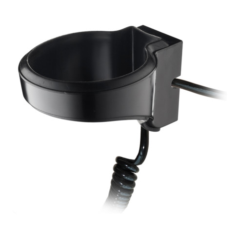 Starmix Wandhalter Kunststoff schwarz für Hand-Haartrockner, 019260