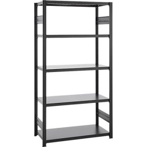 Steckregal ORDO Business, Grundregal, modular, 5 Fachböden, Fachlast 140 kg, Feldlast 1200 kg, B 810 x T 535 x H 2000 mm, Stahl, schwarz Steckregal ORDO Business, Grundregal, modular, 5 Fachböden, Fachlast 140 kg, Feldlast 1200 kg, B 810 x T 535 x H 2000 mm, Stahl, schwarz