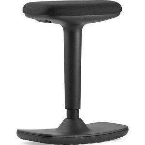 Steh-Sitz-Hocker Dauphin to-swift work, H 500-750 mm, Tellerfuß, mit Wippfunktion, schwarz Steh-Sitz-Hocker Dauphin to-swift work, H 500-750 mm, Tellerfuß, mit Wippfunktion, schwarz