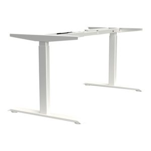 Steh-Sitz Tischgestell weiß RAL 9010 H.695-1145mm BMB Steh-Sitz Tischgestell weiß RAL 9010 H.695-1145mm BMB