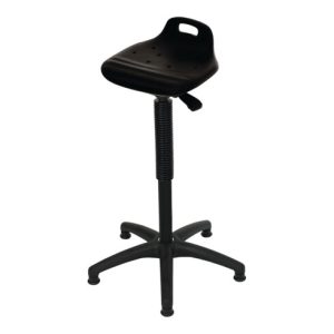 Stehhilfe PU-Integralschaum Sitz-H.570-820mm Ku.-Fußkreuz m.Bodengleitern LOTZ Stehhilfe PU-Integralschaum Sitz-H.570-820mm Ku.-Fußkreuz m.Bodengleitern LOTZ