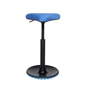 Stehhilfe Topstar Sitness H1, höhenverstellbar, um 360 ° drehbar, dynamisches Sitzen & Stehen, blau/blau Stehhilfe Topstar Sitness H1, höhenverstellbar, um 360 ° drehbar, dynamisches Sitzen & Stehen, blau/blau