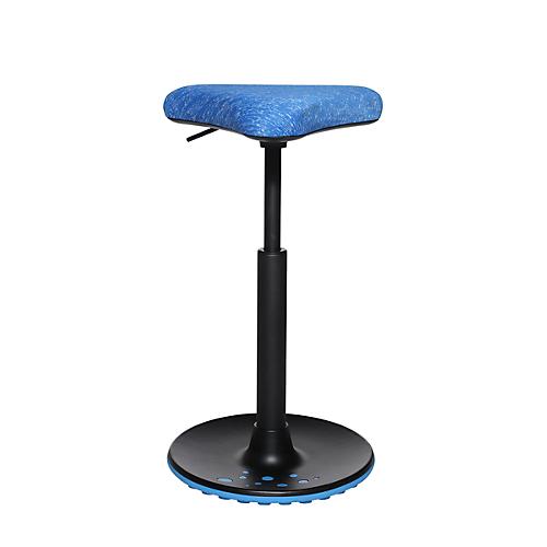 Stehhilfe Topstar Sitness H1, höhenverstellbar, um 360 ° drehbar, dynamisches Sitzen & Stehen, blau/blau
