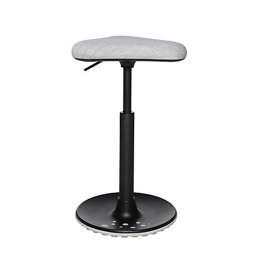 Stehhilfe Topstar Sitness H1, höhenverstellbar, um 360 ° drehbar, dynamisches Sitzen & Stehen, grau/grau
